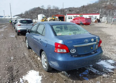 2007 Toyota Yaris из США, поврежденный, VIN JTDBT903871081056